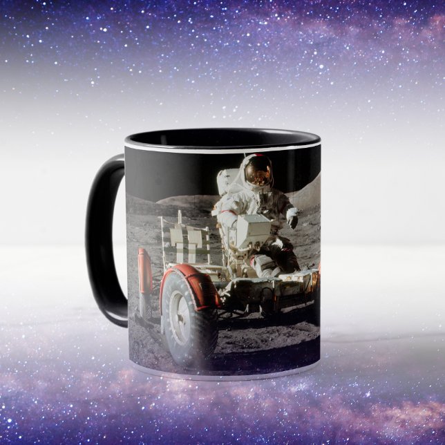 Taza Vehículo Lunar Rover de la NASA Apolo 17, 1972 (Subido por el creador)