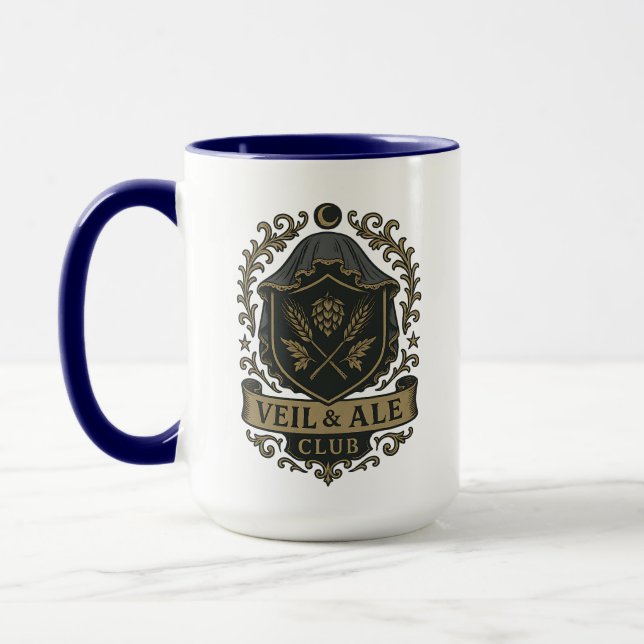 Taza Veil & Ale Club | Halloween Gifts (Izquierda)