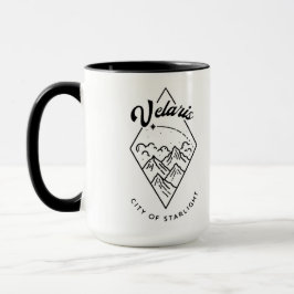 Taza Velaris Detalle Negro Más Grande