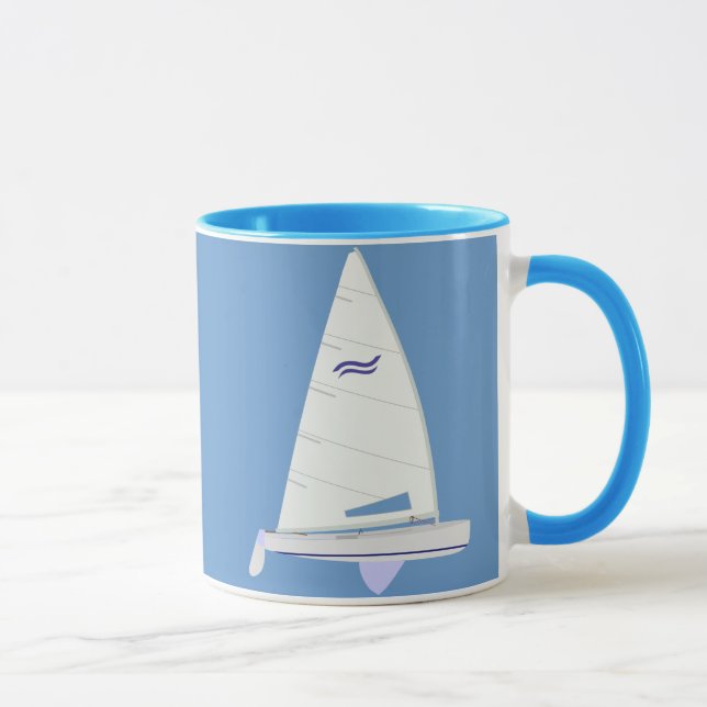 Taza Velero de las Carreras de la clase del Finn (Derecha)