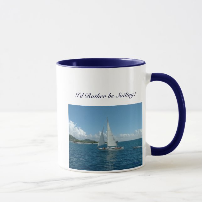 Taza ¡Velero del Caribe, estaría navegando bastante! (Derecha)