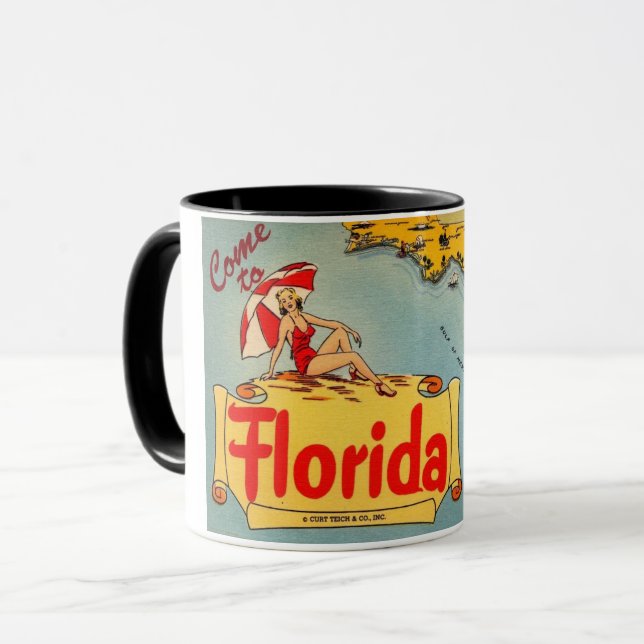Taza Ven a Florida (Anverso izquierdo)