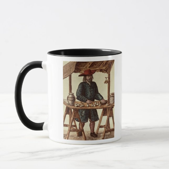 Taza Vendedor veneciano del tabaco (Izquierda)