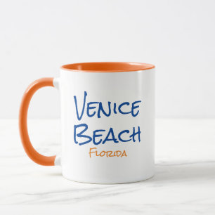 Taza Venecia Beach Florida Café Mug