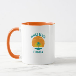 Taza Venecia Beach Florida Café Mug