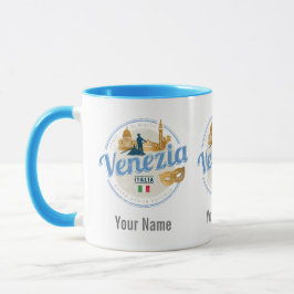 Taza Venecia con la cosecha del carnaval de Italia gond