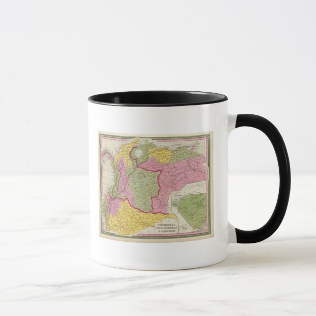 Taza Venezuela, Nueva Granada y Ecuador (Derecha)