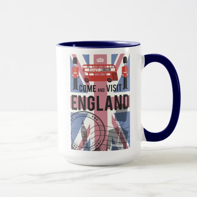 Taza Venga visitar Inglaterra (Derecha)