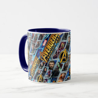 Taza Vengadores: Guerra infinita| Patrón de panel de al