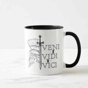 Taza veni vici vidi roman empire spqr mug