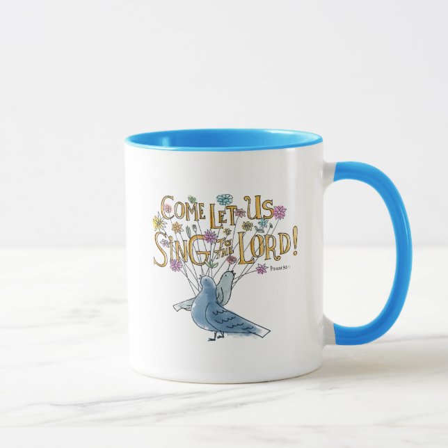 Taza Venido déjenos cantan al señor (Derecha)