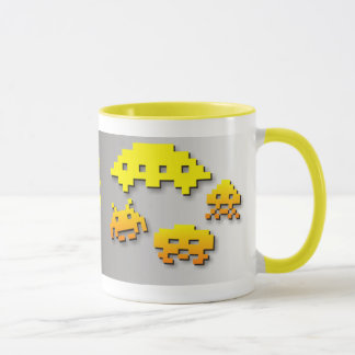 Taza Venimos en paz extranjeros
