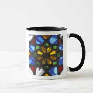 Taza ventana de vidrio emplomado dentro del Nacional