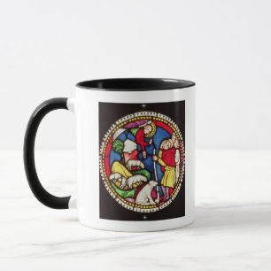 Taza Ventana que representa el anuncio a