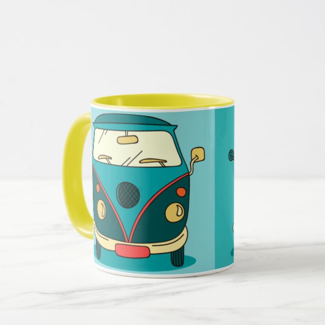 Taza Ventiladores retro (Anverso izquierdo)