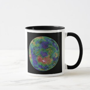 Taza Venus centrado en el Polo Norte
