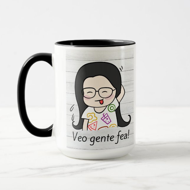 Taza veo gente (Izquierda)