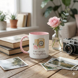 Taza Veo La Belleza En Todo El Fotógrafo Mug