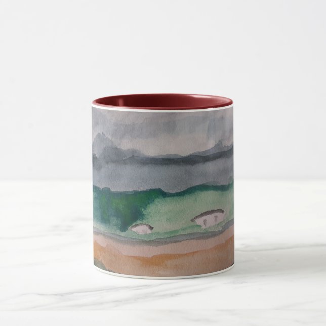 Taza Ver A Través Del Bloque De La Bahía (Centro)