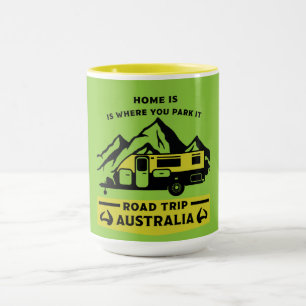Taza Verano australiano de caravana australiana
