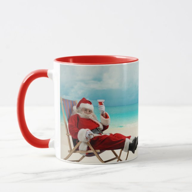 Taza Verano de Santa Claus (Izquierda)