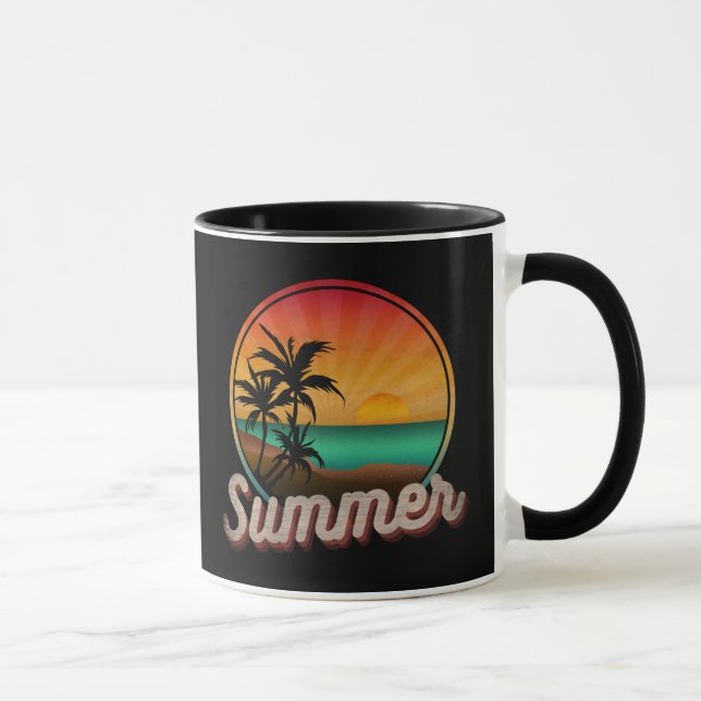 TAZA VERANO PLAYA VINTAGE (Derecha)