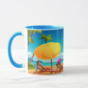Taza Verano relajante 2025
