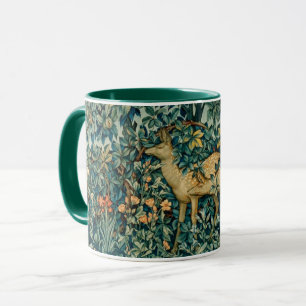 Taza VERDAD, ANIMALES FORESTALES HACEN Navidades floral
