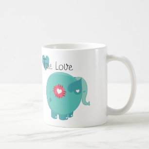 Taza verdadera del personalizado del amor del