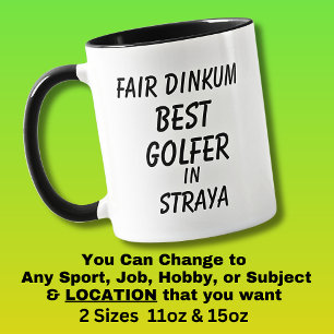 Taza Verdadero MEJOR GOLFISTA en Australia