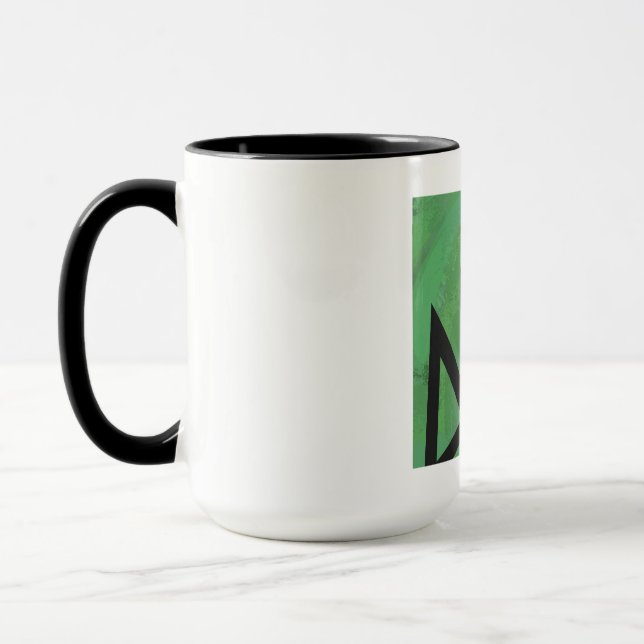 Taza Verde 40 Década Cumpleaños (Izquierda)