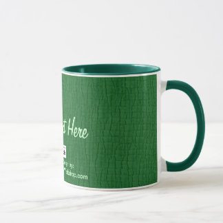 Taza Verde básico, tu texto aquí