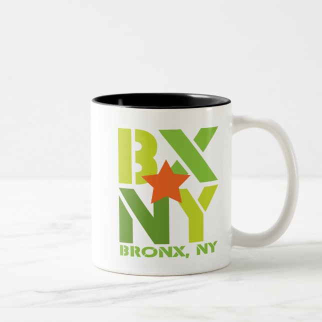 Taza verde de BX Bronx (Derecha)