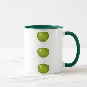 Taza VERDE de las MANZANAS