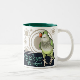 Taza verde del Quaker