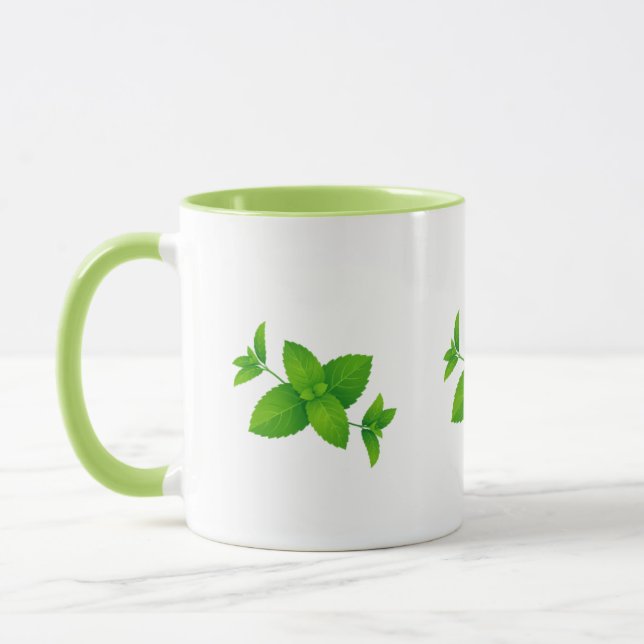 Taza Verde Menta (Izquierda)