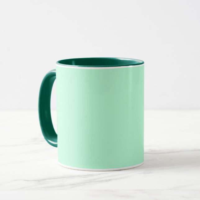 Taza Verde menta (Anverso izquierdo)
