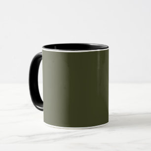 Taza verde militar