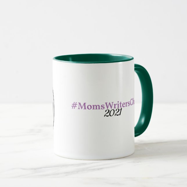 Taza Verde/morado de 11 onzas (Anverso derecho)