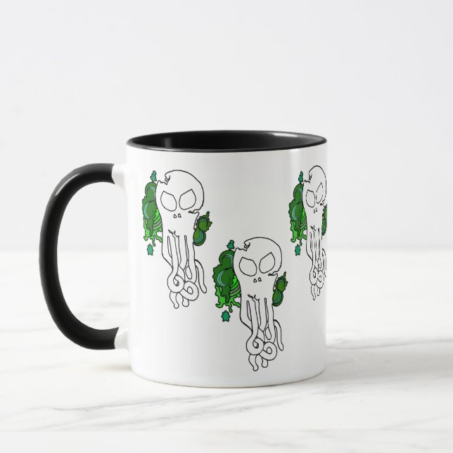 Taza Verde octo (Izquierda)