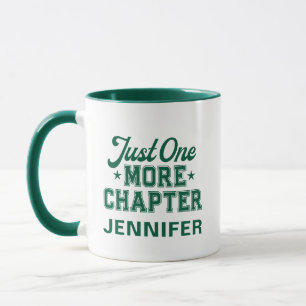 Taza Verde 'Solo Un Capítulo Más' Bookworm