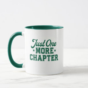 Taza Verde 'Solo Un Capítulo Más' Bookworm
