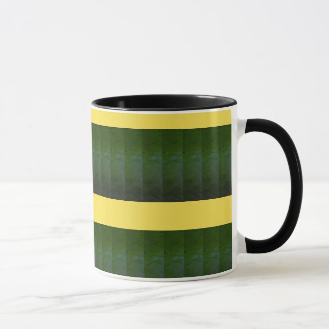 Taza Verde y amarillo (Derecha)