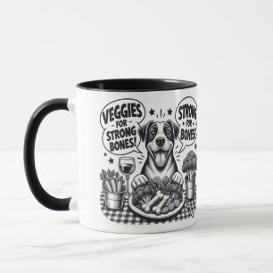 Taza ¡Verduras para huesos fuertes! - Día Mundial Vegan