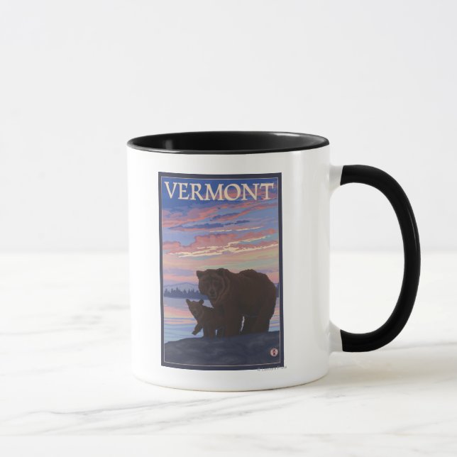 Taza VermontBear y Cub (Derecha)
