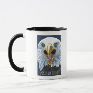 Taza VermontEagle Arriba Cerca