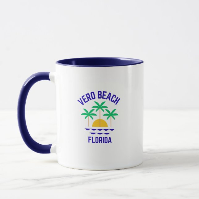 Taza Vero Beach Florida Coffee Mug (Izquierda)