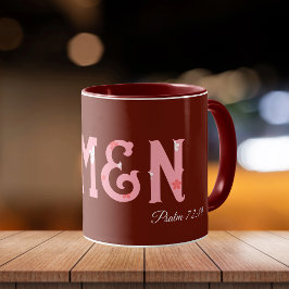 Taza Versículo de la Biblia Tipografía Moderna Personal
