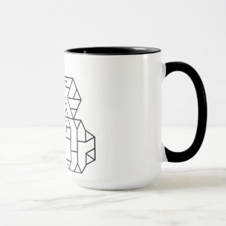 Taza Versiones de tercer grado Geek Mug Blanco