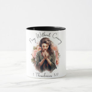 Taza Verso de la Biblia Cristiana inspiradora